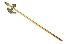 Laquelle de ces armes n'est pas une arme d'hast ?