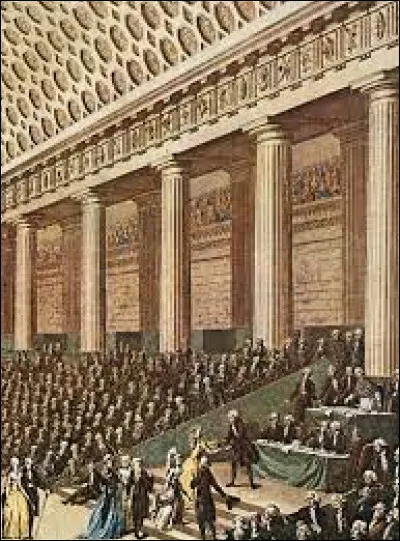 Certains députés de la noblesse et du clergé rejoignent l'Assemblée nationale, qu'ils considèrent comme seule représentante de la Nation. Le 7 juillet 1789, cette assemblée se déclare :