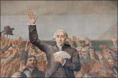 Comment s'appelait le président de l'Assemblée nationale qui a fait prêter serment à tous les députés ?