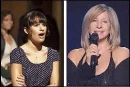 De quelle artiste est-elle particulirement fan ? Elle a interprt sa chanson  My man  de la comdie musicale Funny Girl .