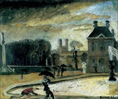 Est-ce Balthus qui a peint Jardin du Luxembourg ?