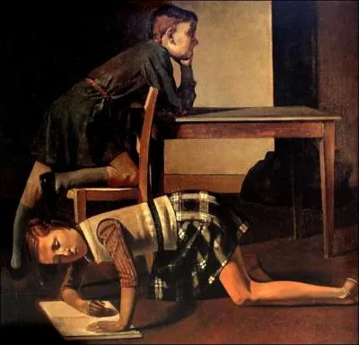 Est-ce Balthus qui a peint Les enfants Blanchard ?