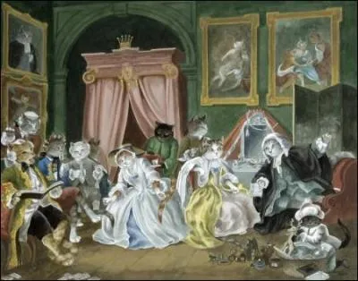 Un mariage  la mode, c. 1743
