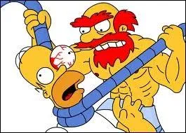 Qui trangle Homer ?