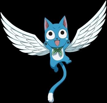 Comment s'appelle le petit chat bleu qui vole ?