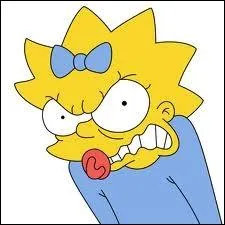 Comment Maggie parvient-elle  neutraliser le directeur de l'APE qui, fou de rage, voulait assassiner Homer ?