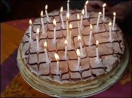 Voici le dessert tant attendu :