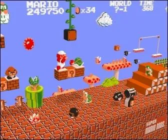 Que doit sauver Mario dans le tout premier Mario ?
