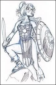 Cette chasseresse grecque, seule femme qui fit partie des Argonautes, fut abandonne par son pre qui souhaitait avoir un fils. La desse Artmis lui envoya alors une ourse qui l'allaita :