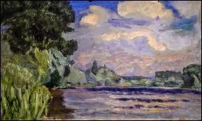 Qui a peint  La Seine  Vernon  ?