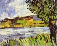 Qui a reprsent  Guillaume Apollinaire au bord de la Seine  ?