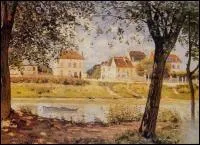 Qui a peint  Village au bord de la Seine  ?