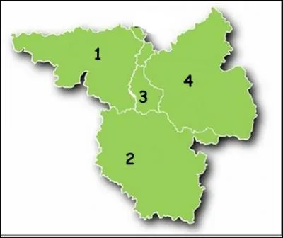 A quel pays de la Grande Rgion correspond le numro 2 ?