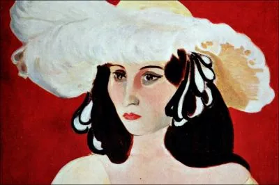 Est-ce van Dongen qui a peint Les plumes blanches ?