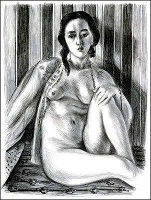 Est-ce van Dongen qui a dessin Femme assise avec une blouse de tulle ?