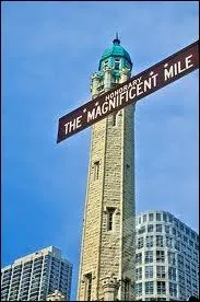 Qu'est-ce qui est faux sur le Magnificent Mile ?