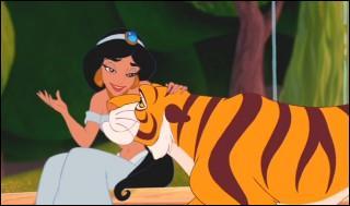 Qu'a fait le tigre deJasmine au prince Arnet qui veut pouser la princesse?
