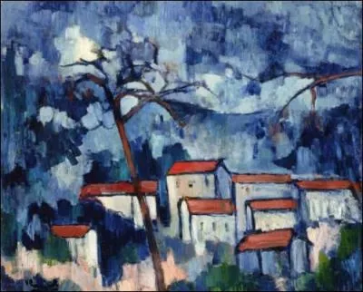 Paysage aux toits rouges, 1907