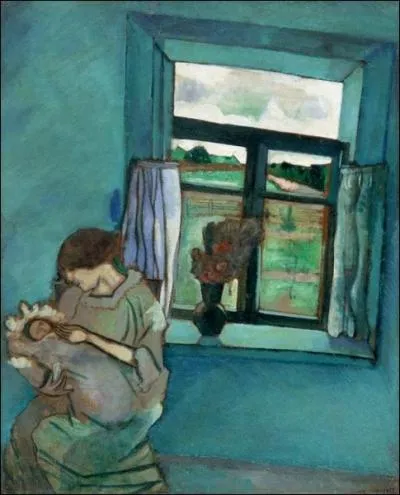 Bella et Ida prs de la fentre