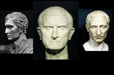 Histoire : Nommez les trois Romains qui formrent le premier triumvirat en 60 av. . c. (avant l're chrtienne).