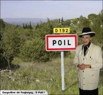 Comment appelle-t-on les habitants de la commune de Poil (Nivre) o leur adage humoristique est   Ah ! Qu'il fait bon de vivre  Poil   ?