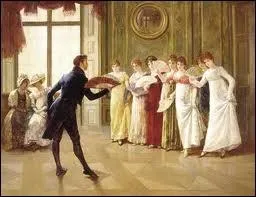 Qu'inscrivaient les jeunes filles et jeunes dames dans ce qu'on appelait le  Carnet de bal  ?