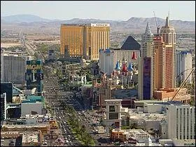 Lequel de ces htels est le plus au sud de The Strip ?