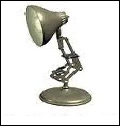 Quelle socit est reprsente par cette lampe de bureau anime ?