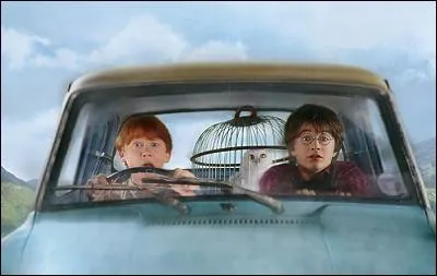Dans Harry Potter 2, quelle tait la plaque d'immatriculation de la Ford Anglia volante ?