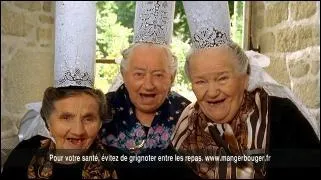 Quel slogan publicitaire est-il utilis�, pour la marque  Tipiak , par des femmes en coiffe bigoudenne ?