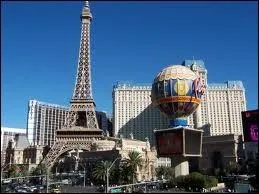Quelle rplique des monuments de la ville de Paris ne retrouve-t-on pas au Paris Las Vegas ?