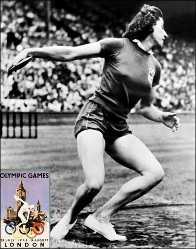 En 1948 à Londres, la française Michèle Ostermeyer illumine les jeux en remportant 2 médailles d'or et une de bronze. Quelle profession artistique exerçait-elle ?