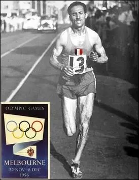Dans quelle discipline d'athltisme, le champion franais Alain Mimoun est-il mdaill d'or en 1956  Melbourne ?