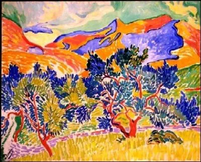 Est-ce Matisse qui a peint Montagne  Collioure ?
