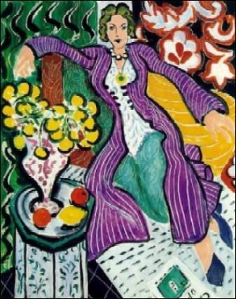 Est-ce Henri Matisse qui a peint Le manteau pourpre ?