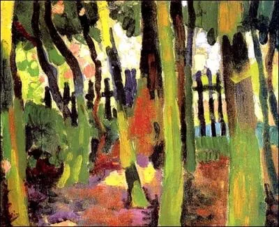 Est-ce Matisse qui a peint Clairire ?