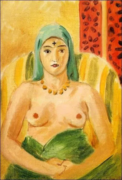Est-ce Matisse qui a peint cette orientale ?