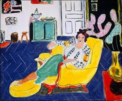 Est-ce Matisse qui a peint Femme assise dans un fauteuil ?
