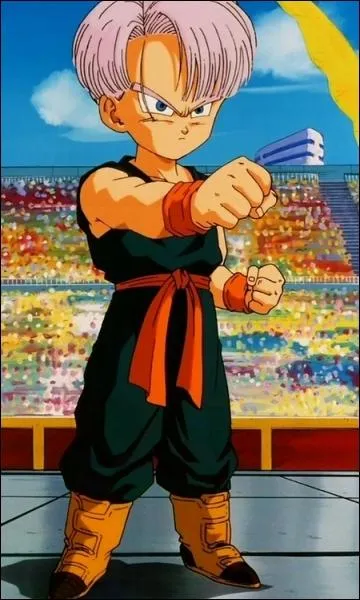 Trunks petit est exactement comme Trunks du futur.