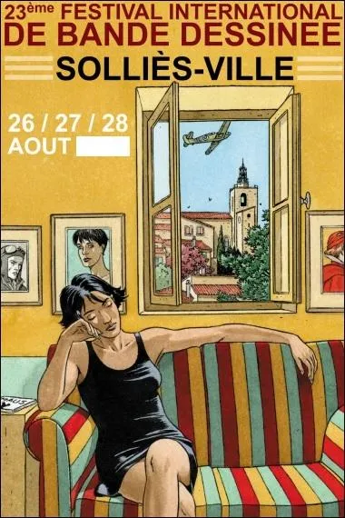 De quelle anne date cette affiche du Festival de Sollis-Ville ?