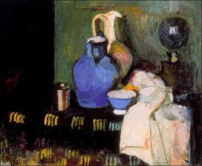 La jarre bleue, 1900