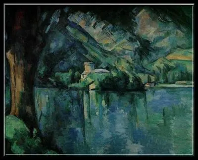 Lac bleu, Talloires, 1896