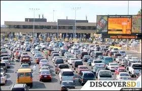 Quel est le port d'entre international ( la frontire tats-Unis/Mexique) le plus achaland au monde en termes de mouvement de vhicules et de pitons d'un pays  l'autre ?