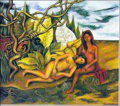 Est-ce Gauguin qui a peint Nus dans la fort ?