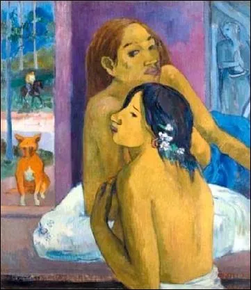 Est-ce Gauguin qui a peint Femmes  la cheveure fleurie ?