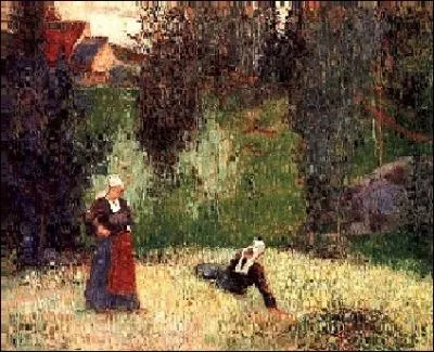 Est-ce Gauguin qui a peint Les premires fleurs ?