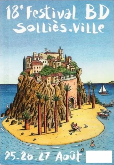 Qui a ralis cette affiche du Festival de BD de Sollis-Ville ?