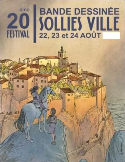 Qui a ralis cette affiche du Festival de BD de Sollis-Ville ?