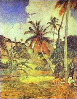 Est-ce Gauguin qui a peint Palmiers ?