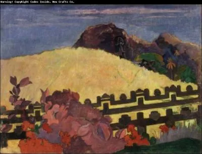 Est-ce Gauguin qui a peint Montagne sacre ?